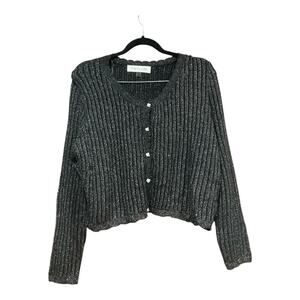 Taylor Sweater Women 3X Black Sparkle